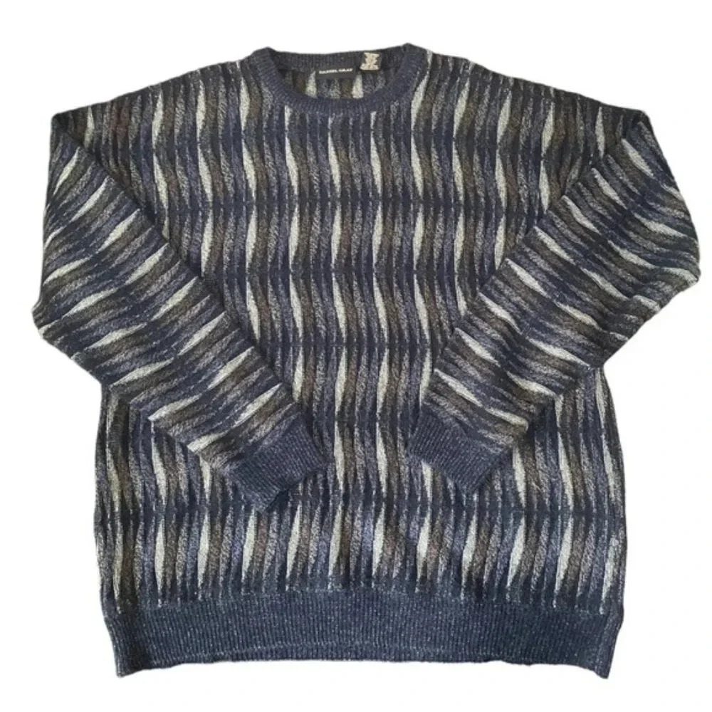 Daniel Gray Crew Neck Sweater Sz Large